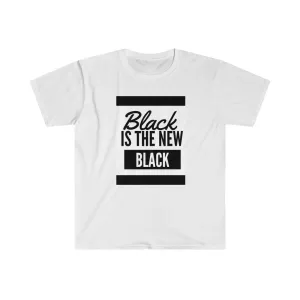 Men's Fitted Short Sleeve Tee (Black Love Rocks Original Design - Black Is)