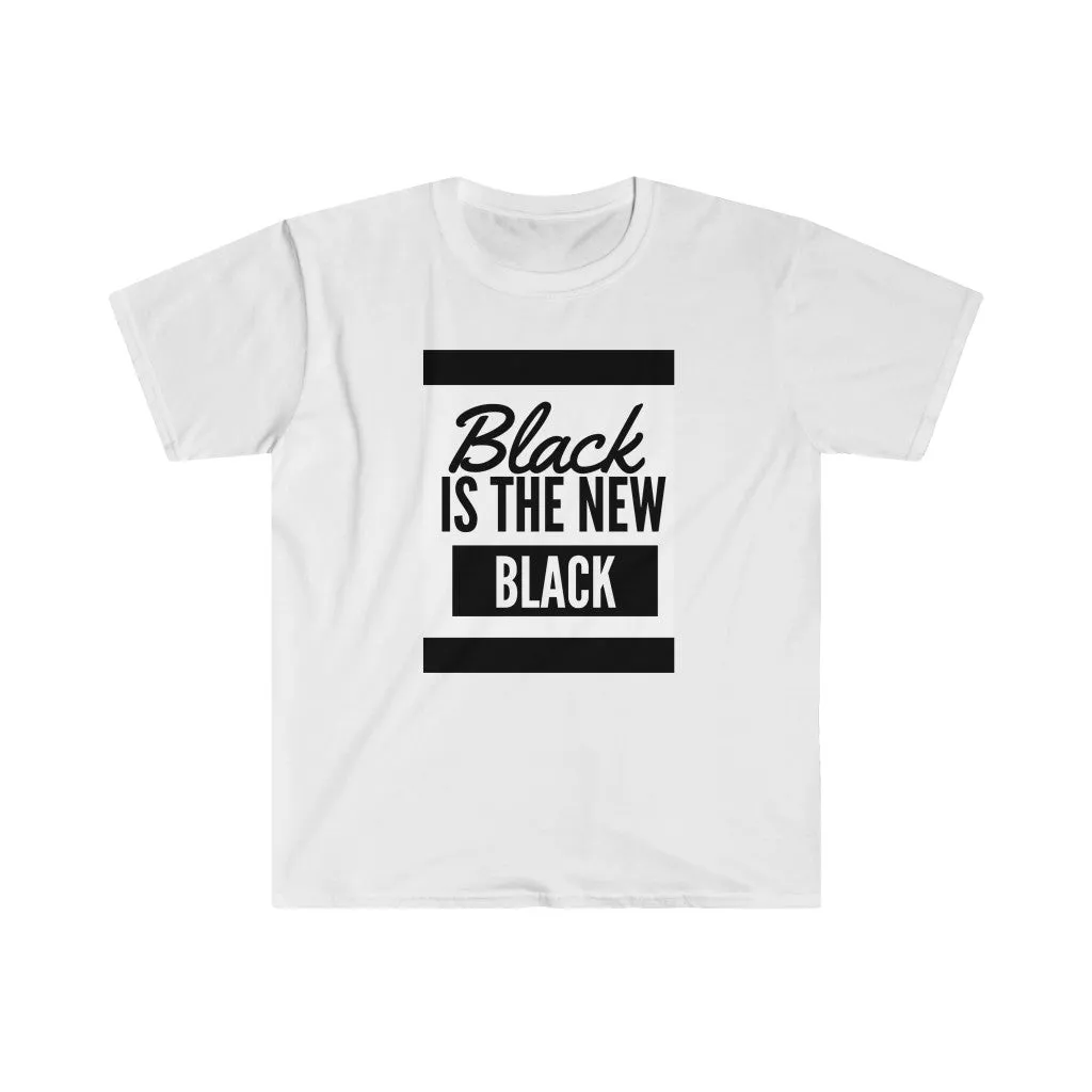 Men's Fitted Short Sleeve Tee (Black Love Rocks Original Design - Black Is)
