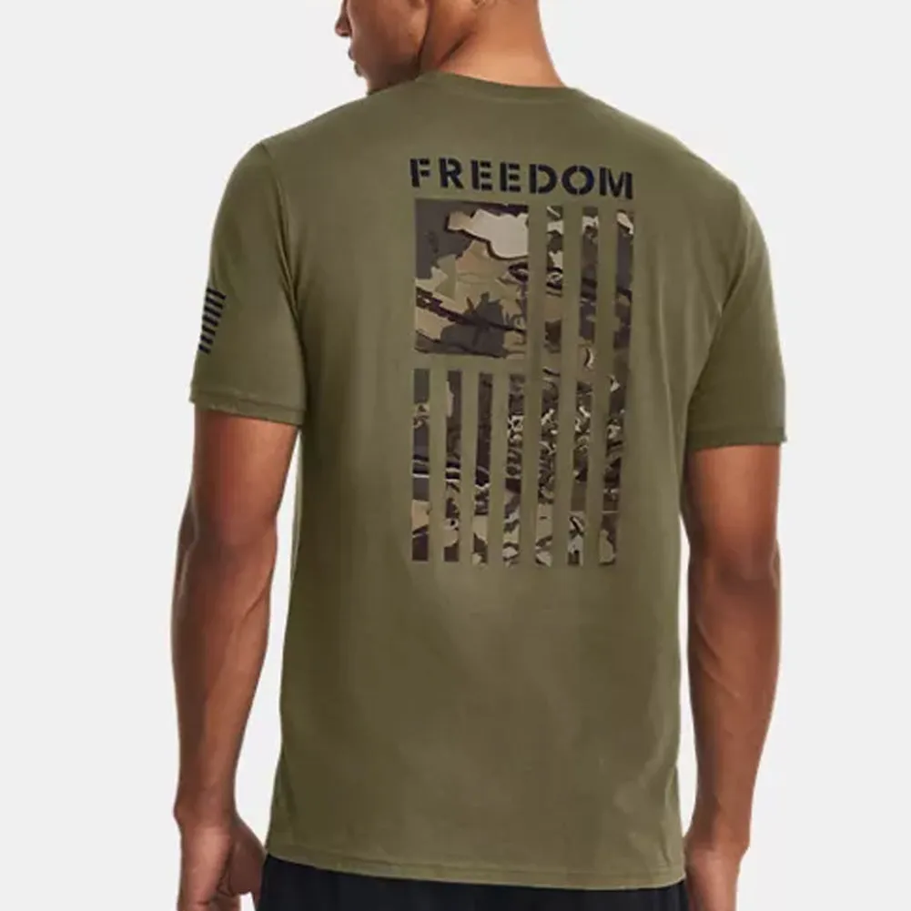 Men's UA Freedom Flag Camo T-Shirt - 1370816
