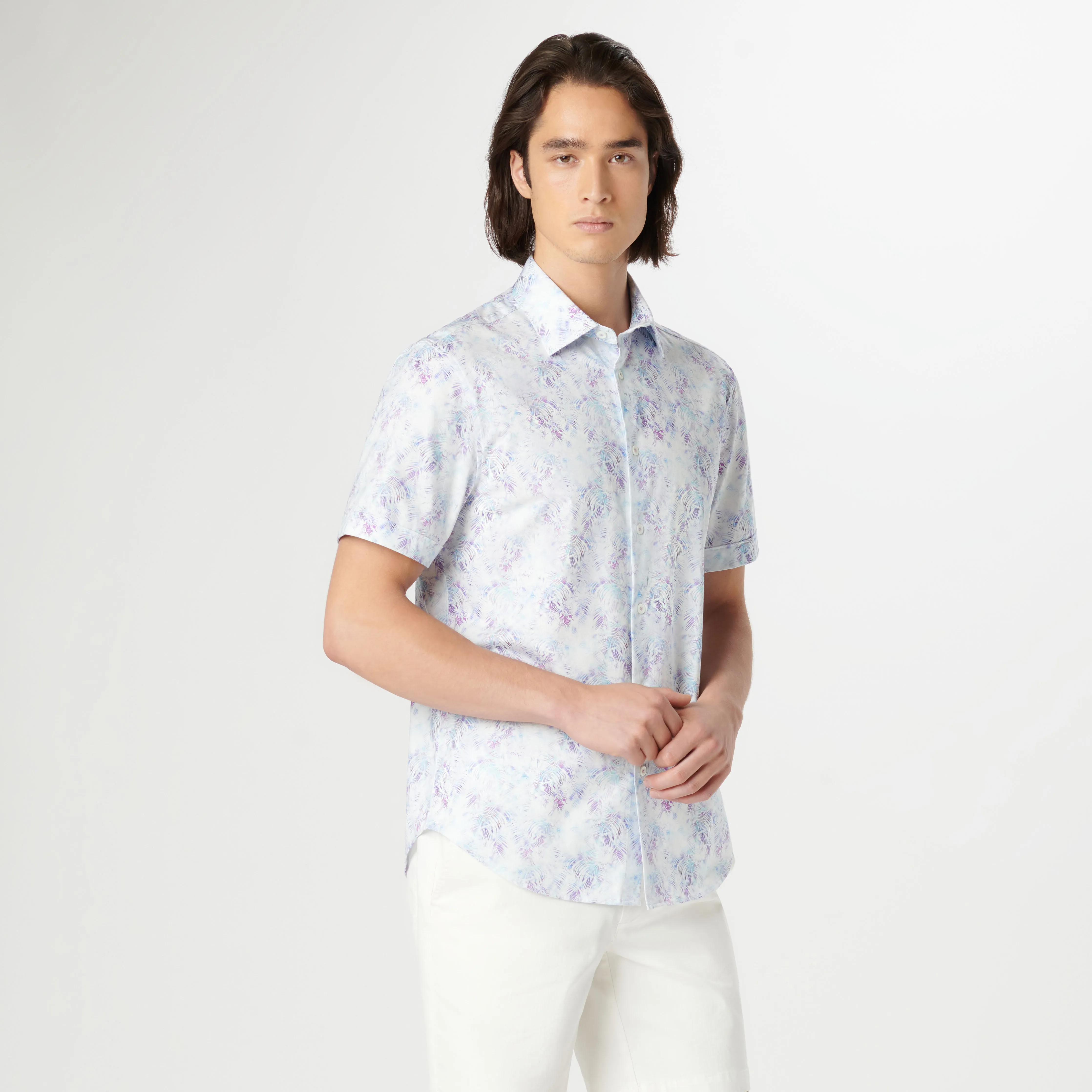 Miles Abstract OoohCotton Short Sleeve Shirt