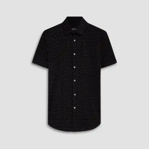 Miles Abstract Print OoohCotton Short Sleeve Shirt