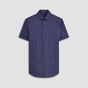 MILES Confetti Print OoohCotton Short Sleeve Shirt