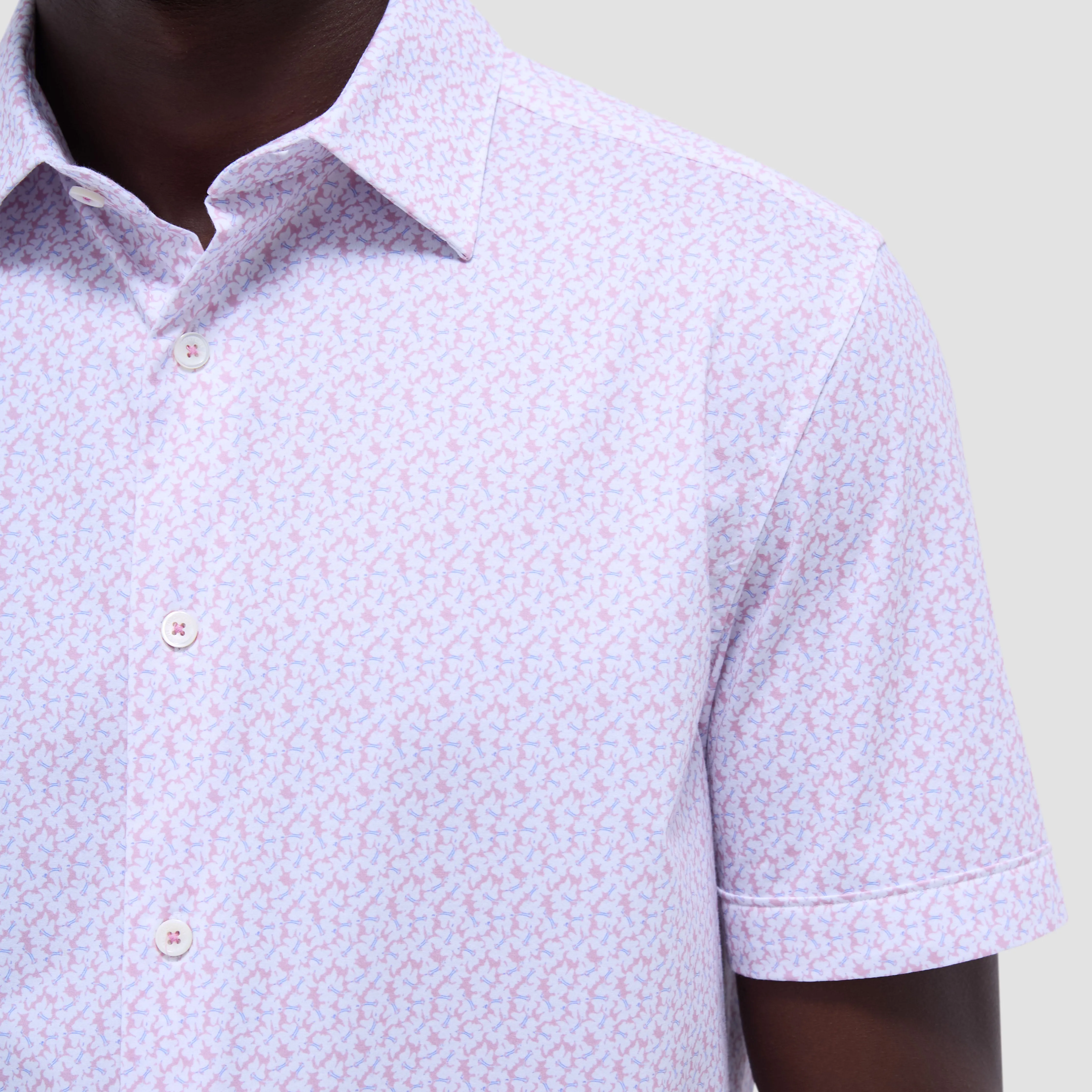 Miles Floral OoohCotton Short-Sleeve Shirt
