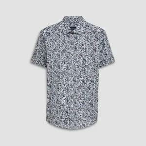 Miles Floral Print OoohCotton Short Sleeve Shirt