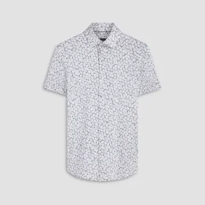 Miles Floral Print OoohCotton Short Sleeve Shirt