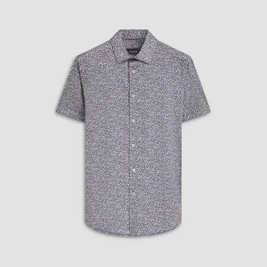 Miles Floral Print OoohCotton Short Sleeve Shirt