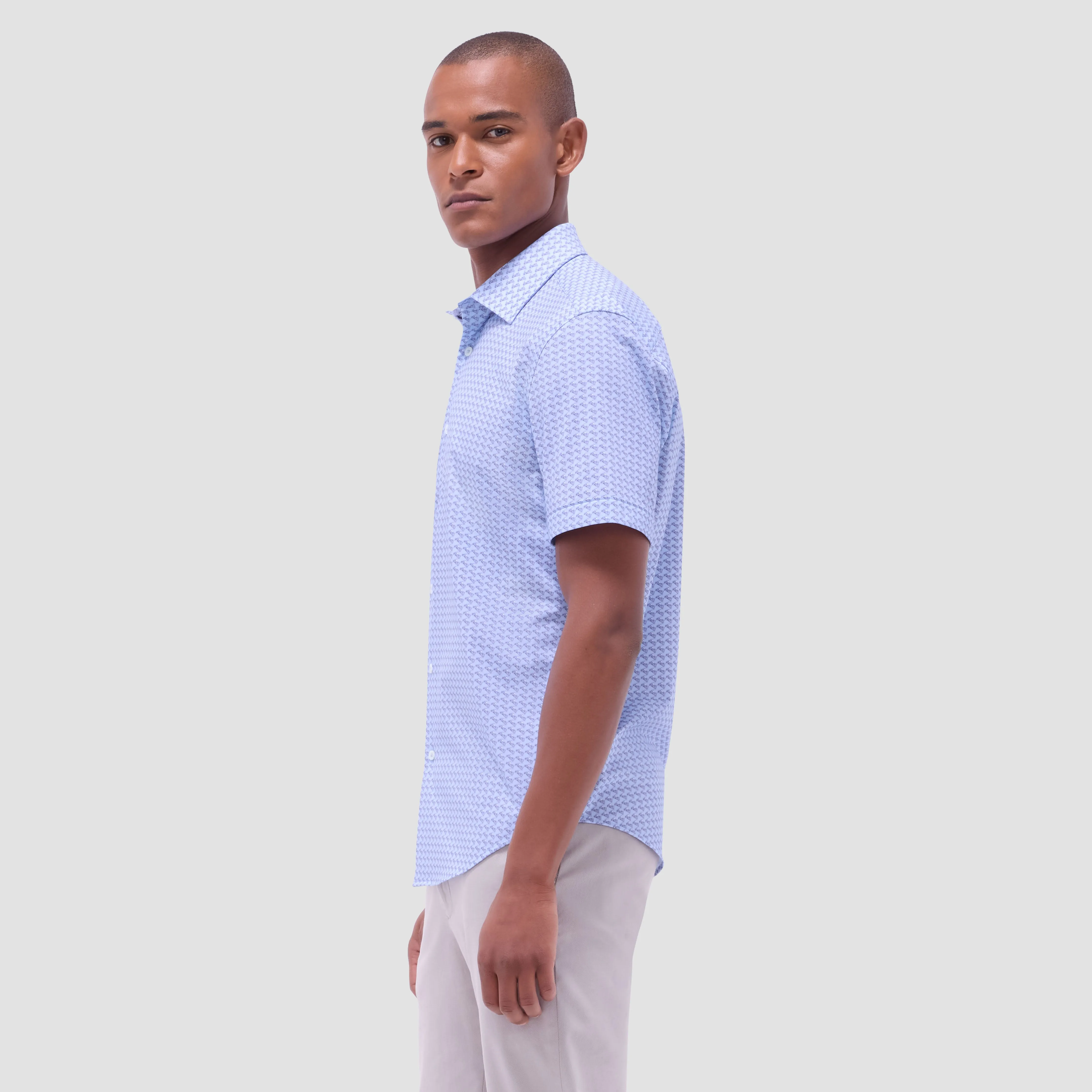 Miles Motorcycle OoohCotton Short-Sleeve Shirt