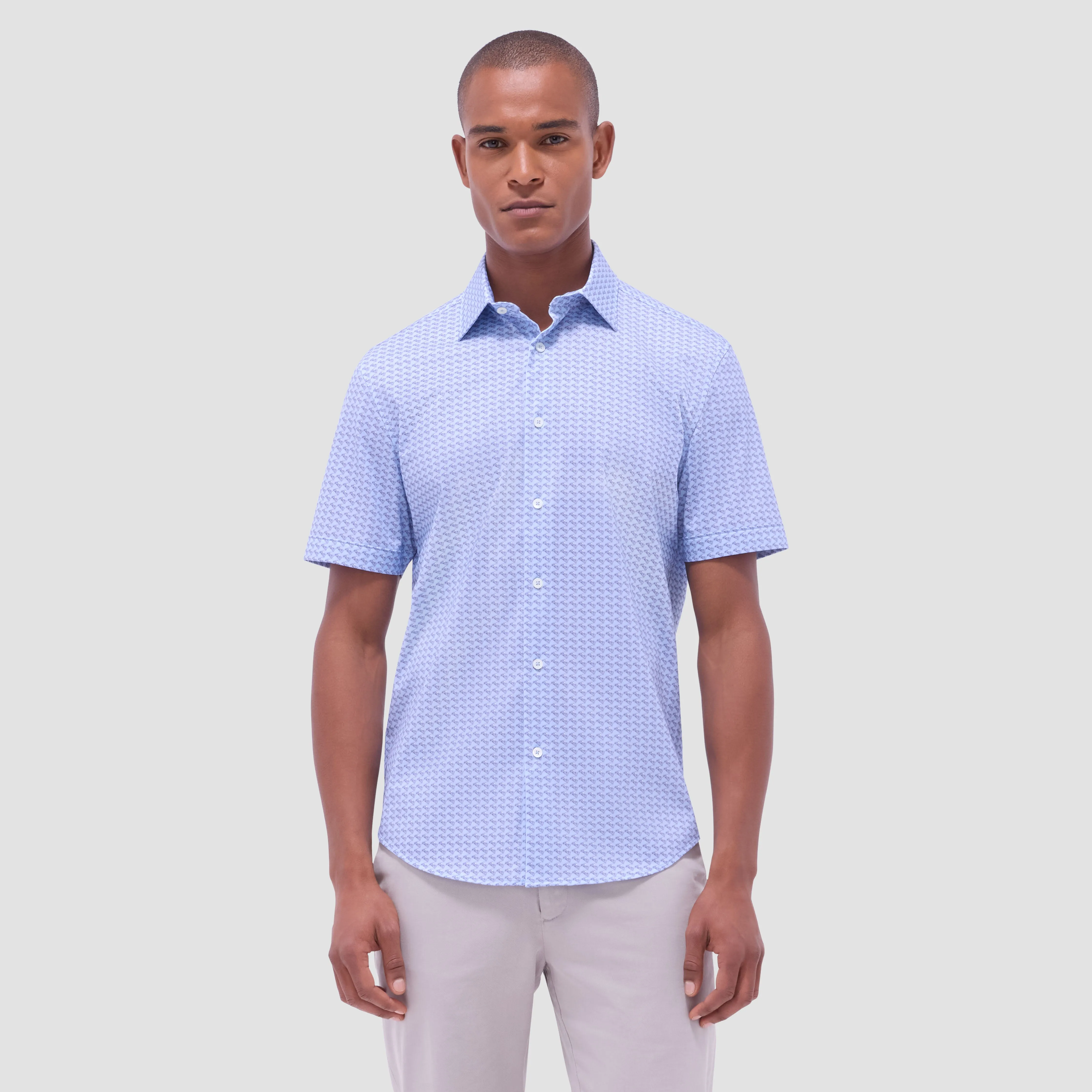 Miles Motorcycle OoohCotton Short-Sleeve Shirt