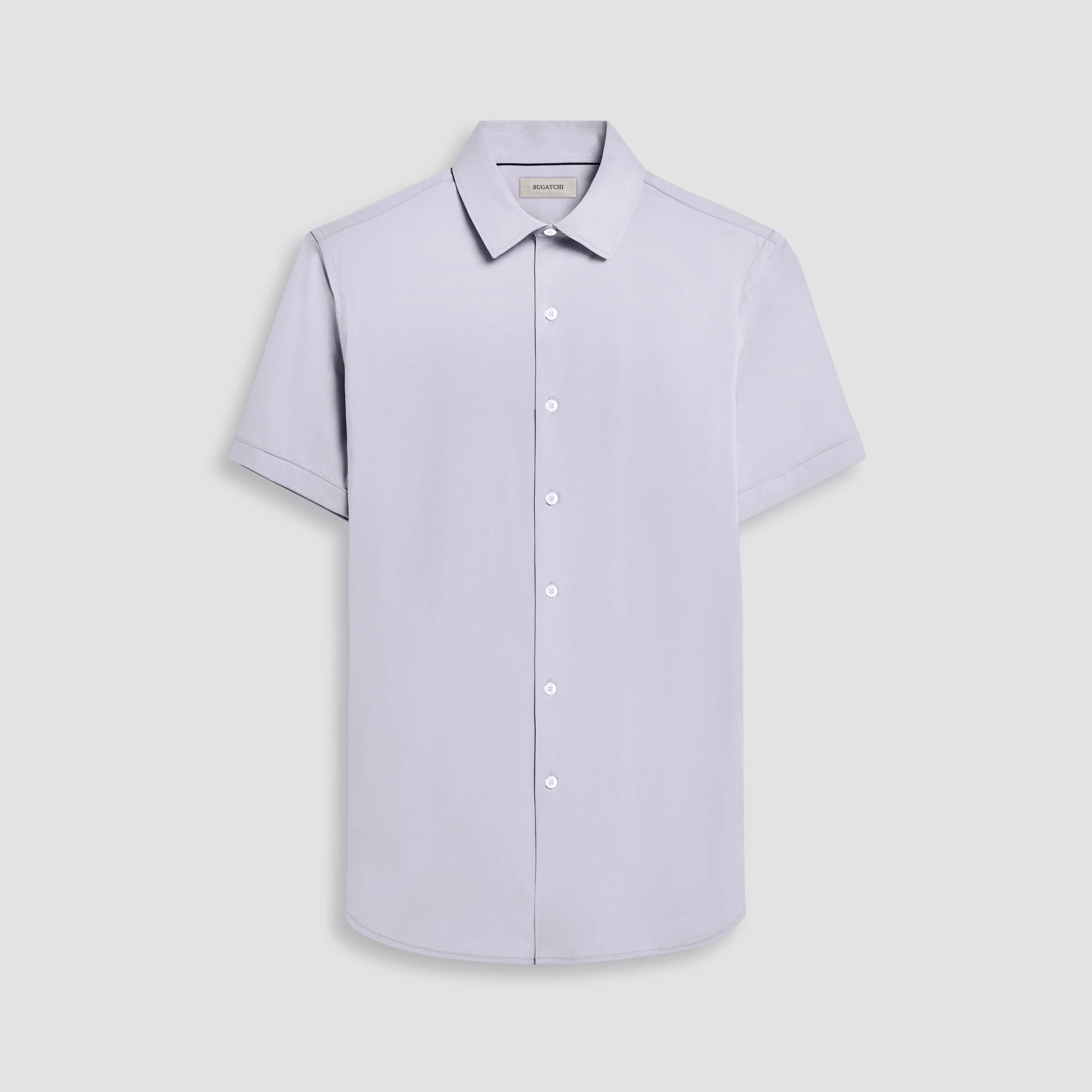 Miles Solid OoohCotton Short Sleeve Shirt