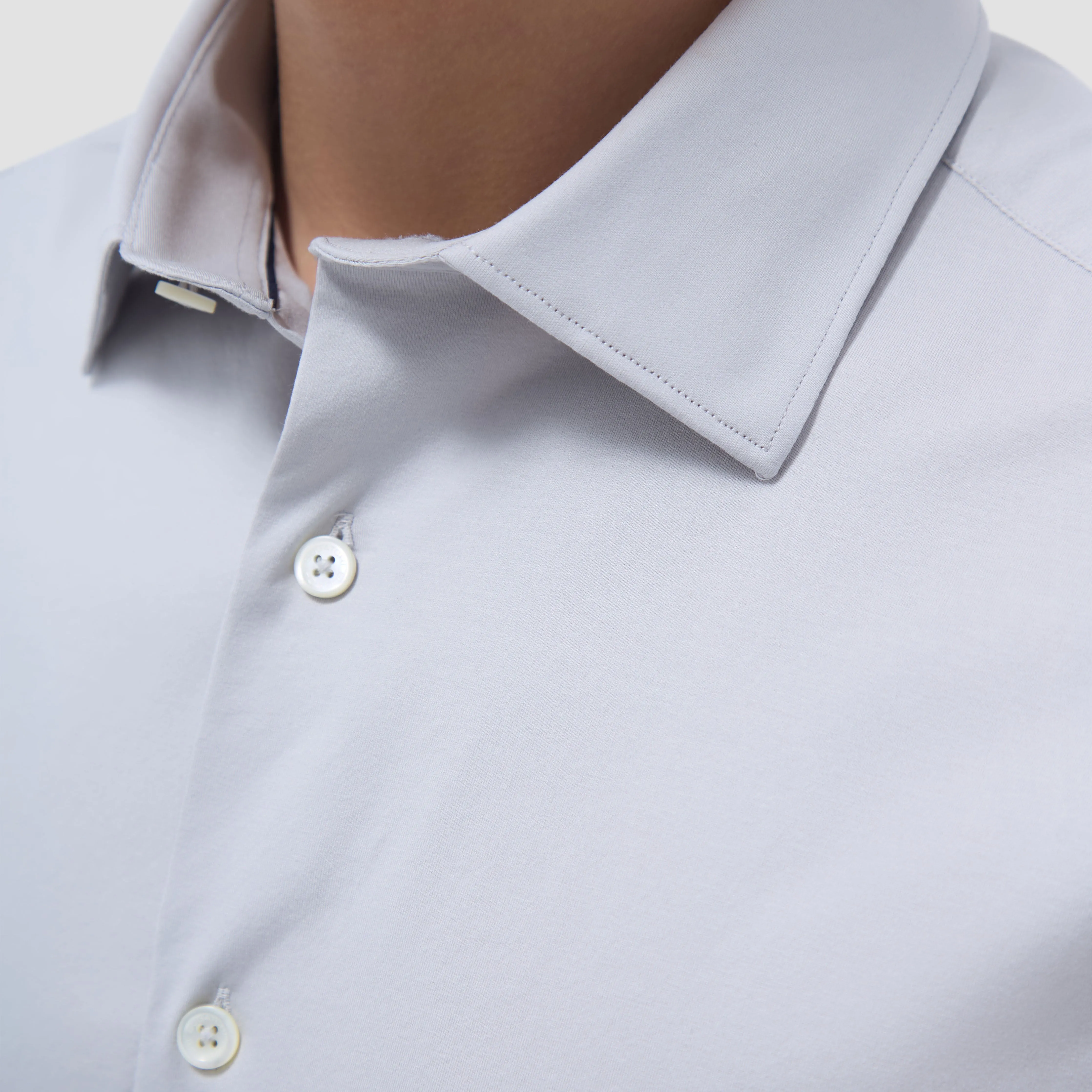 Miles Solid OoohCotton Short Sleeve Shirt