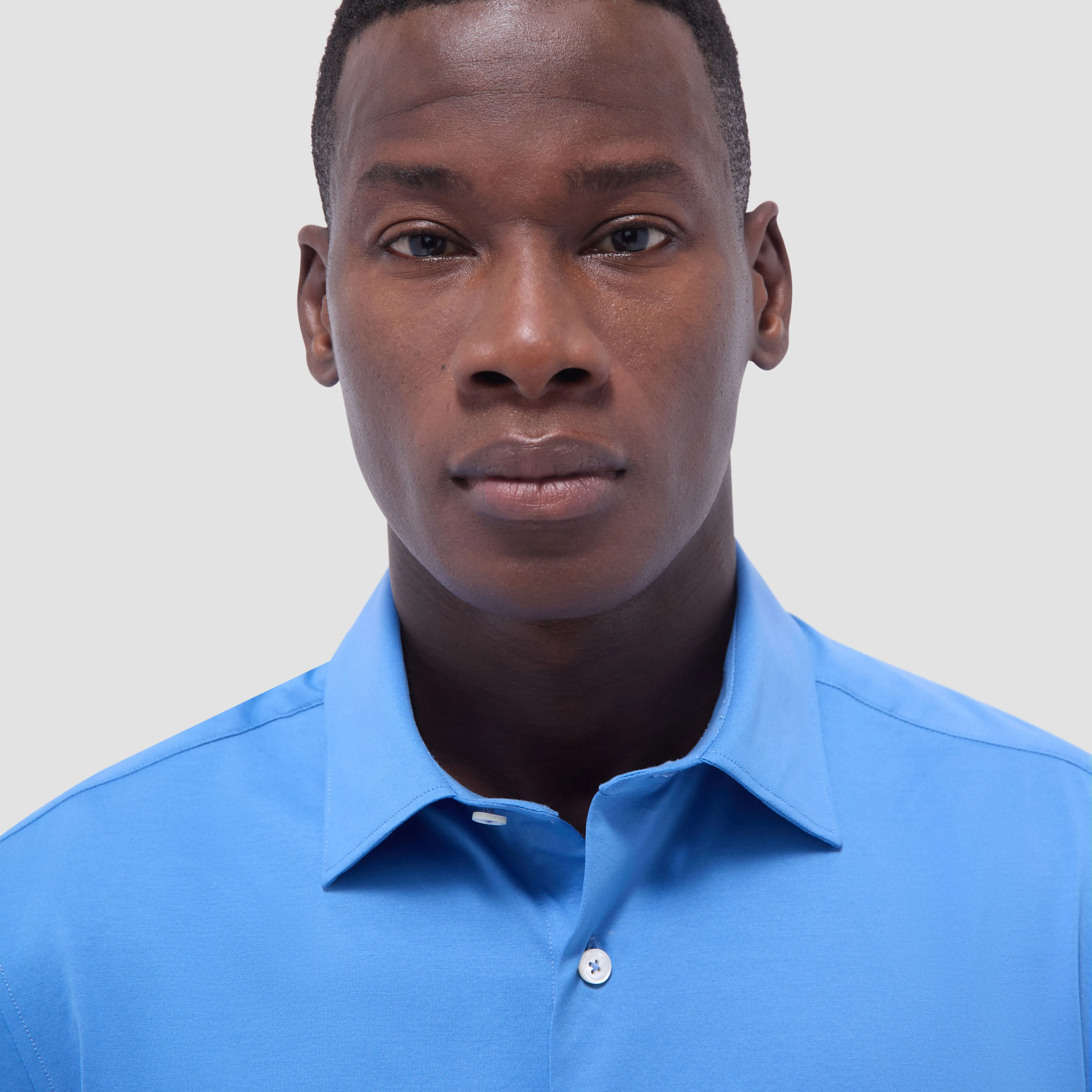 Miles Solid OoohCotton Short Sleeve Shirt