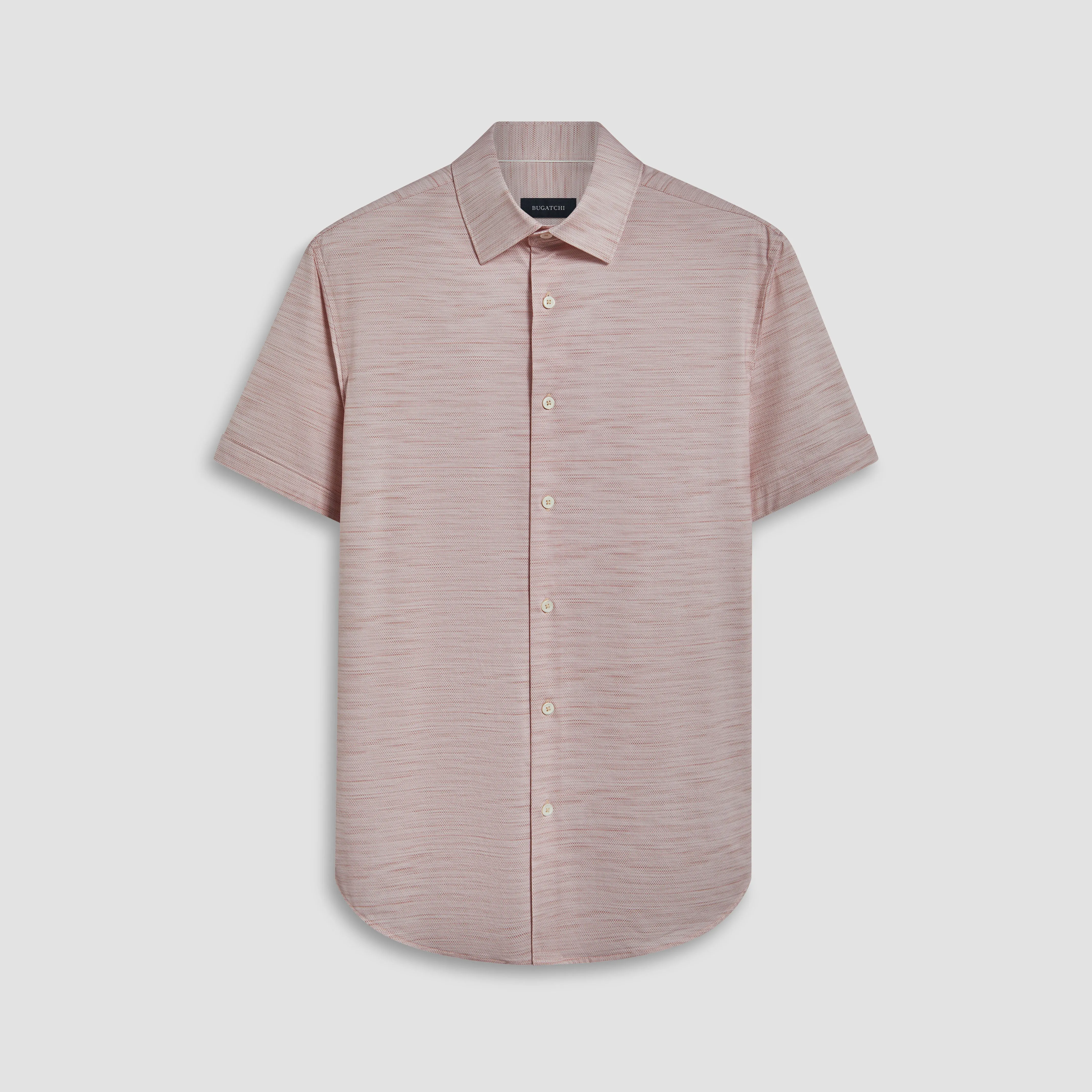 Miles Stitch Print OoohCotton Short Sleeve Shirt