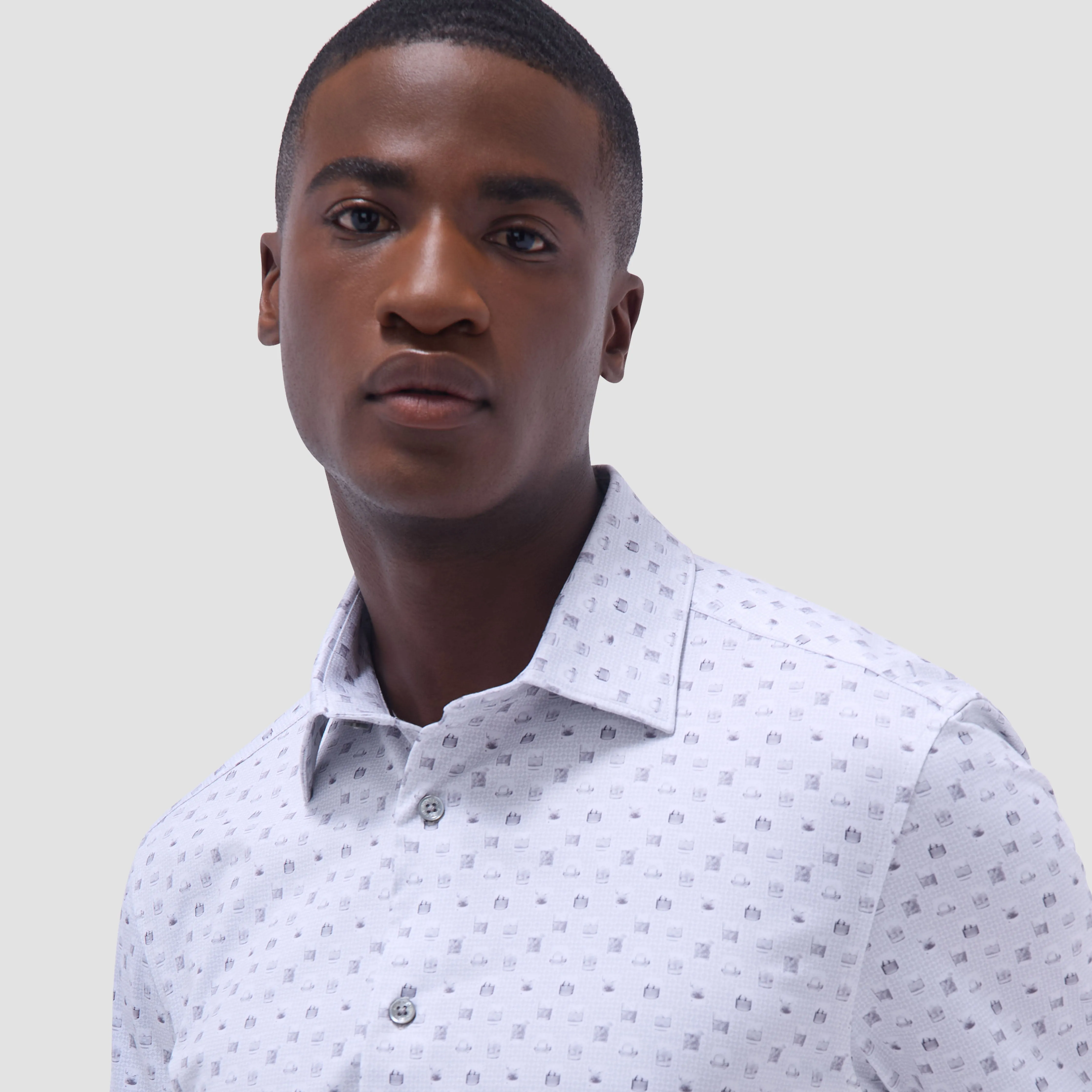 Miles Whiskey OoohCotton Short-Sleeve Shirt