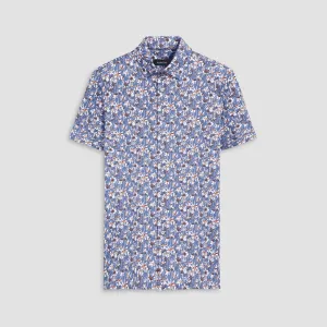 Milo Palm Trees Print OoohCotton Short Sleeve Shirt