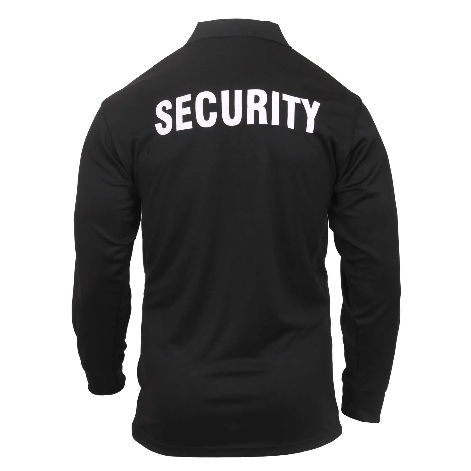 Moisture Wicking Long Sleeve Security Polo