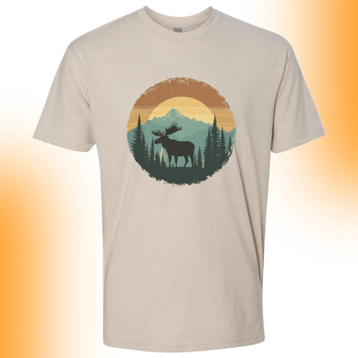 Moose Hunting Tee Shirt