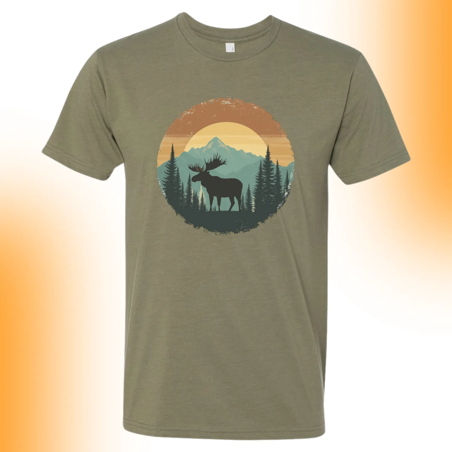 Moose Hunting Tee Shirt