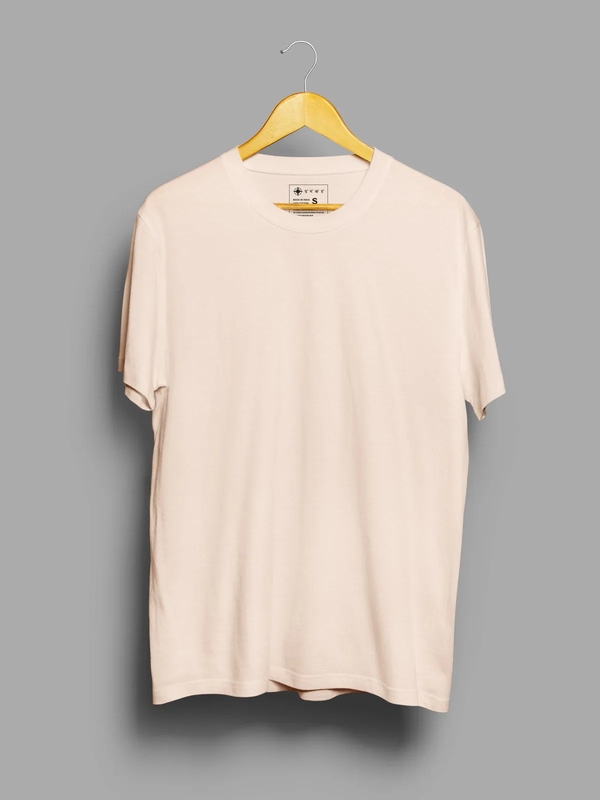 Muted Peach & Midnight Blue T shirt Combo