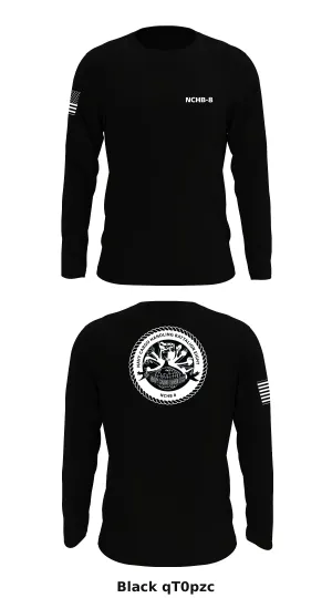 Navy Cargo Handling Battalion 8  Store 1 Core Men's LS Performance Tee - qT0pzc