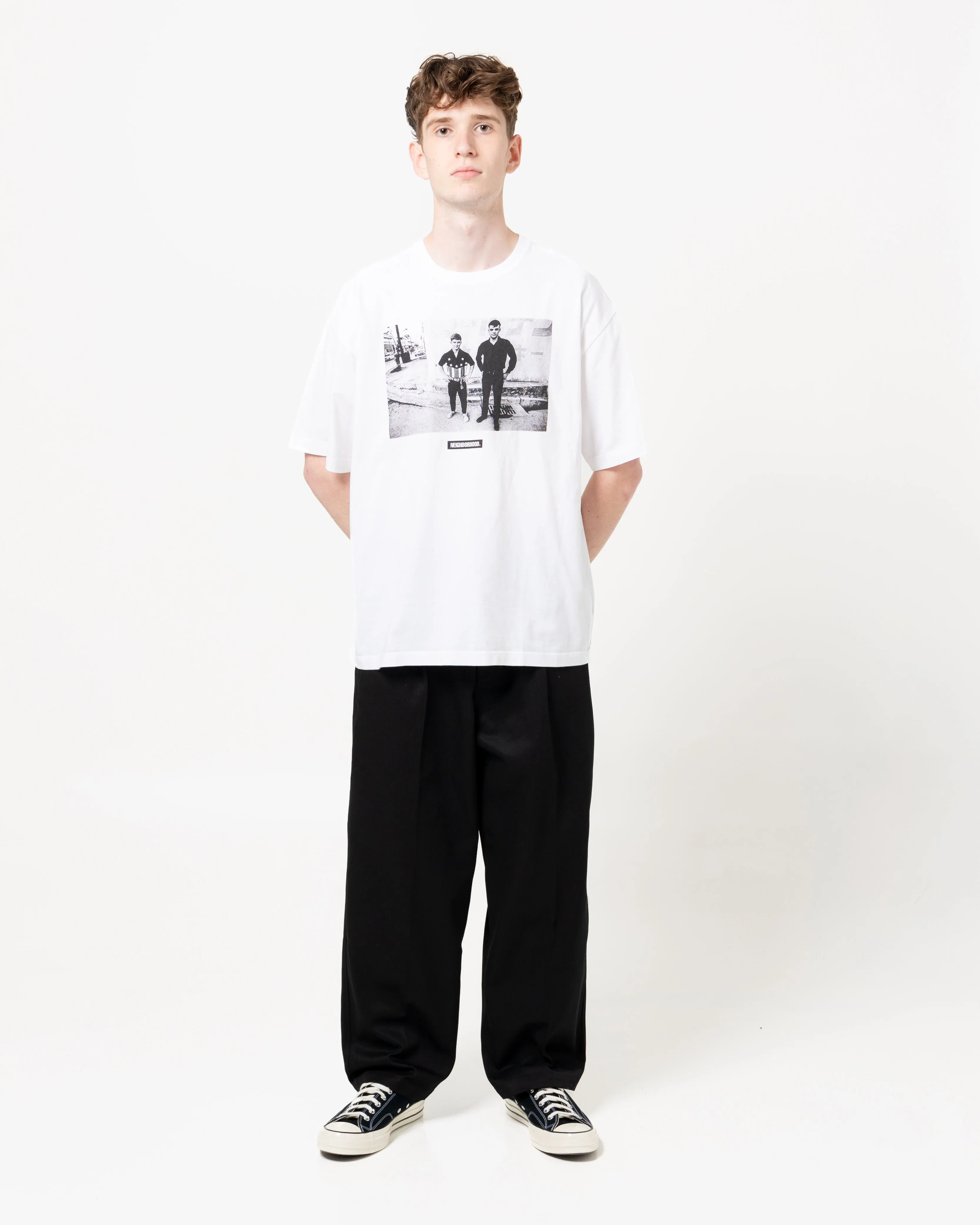 NH x Osamu Nagahama SS-1 Tee | White