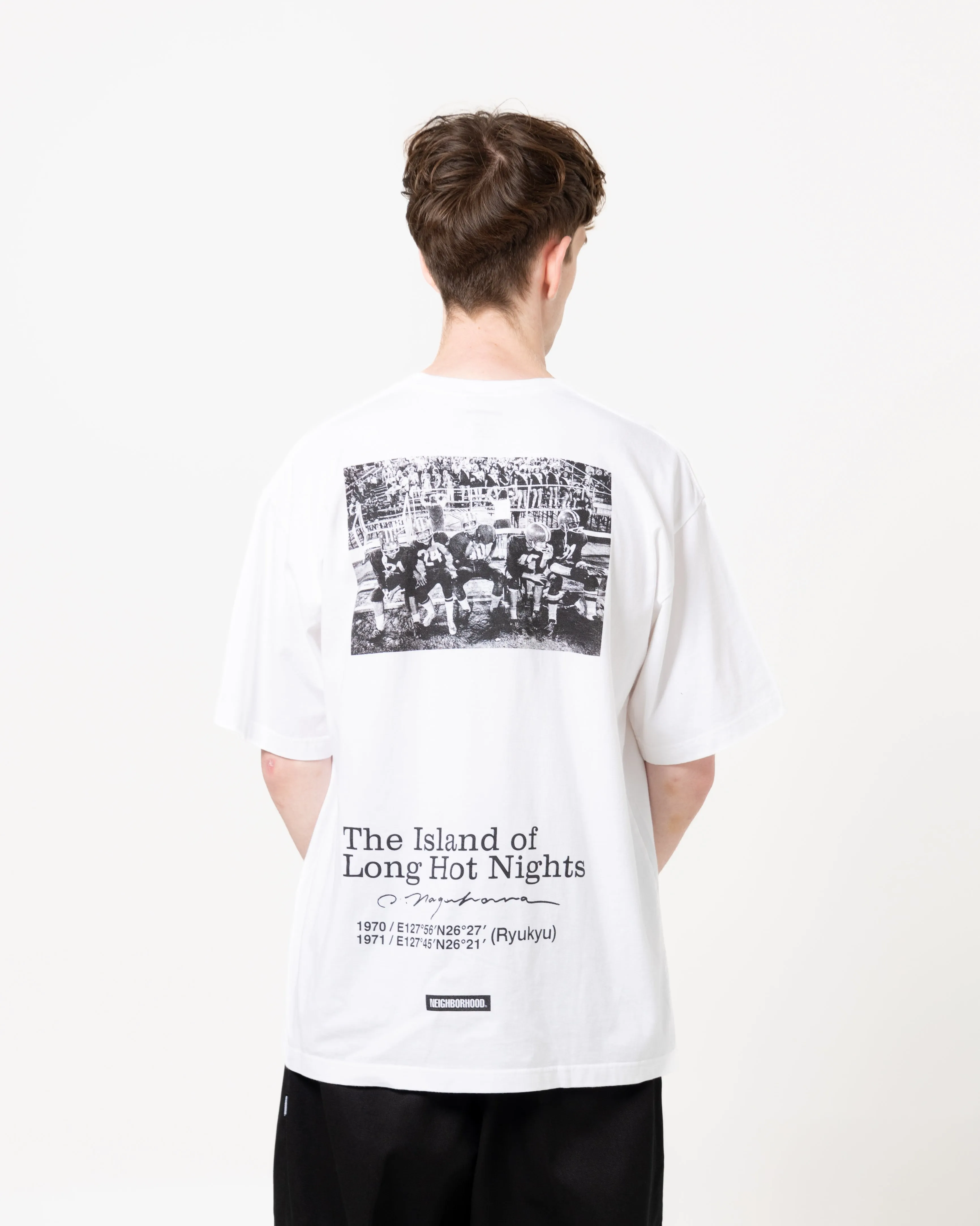 NH x Osamu Nagahama SS-1 Tee | White