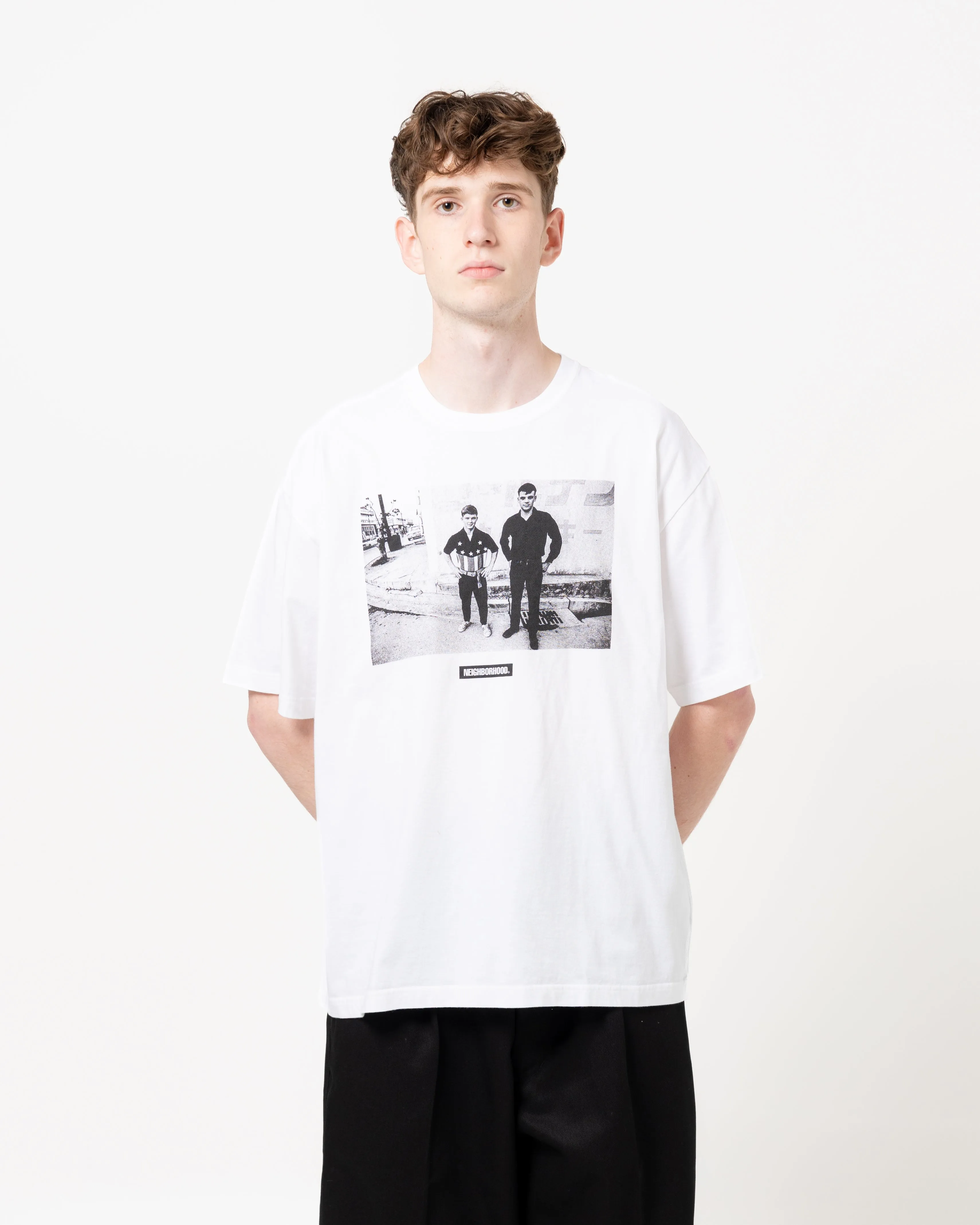 NH x Osamu Nagahama SS-1 Tee | White