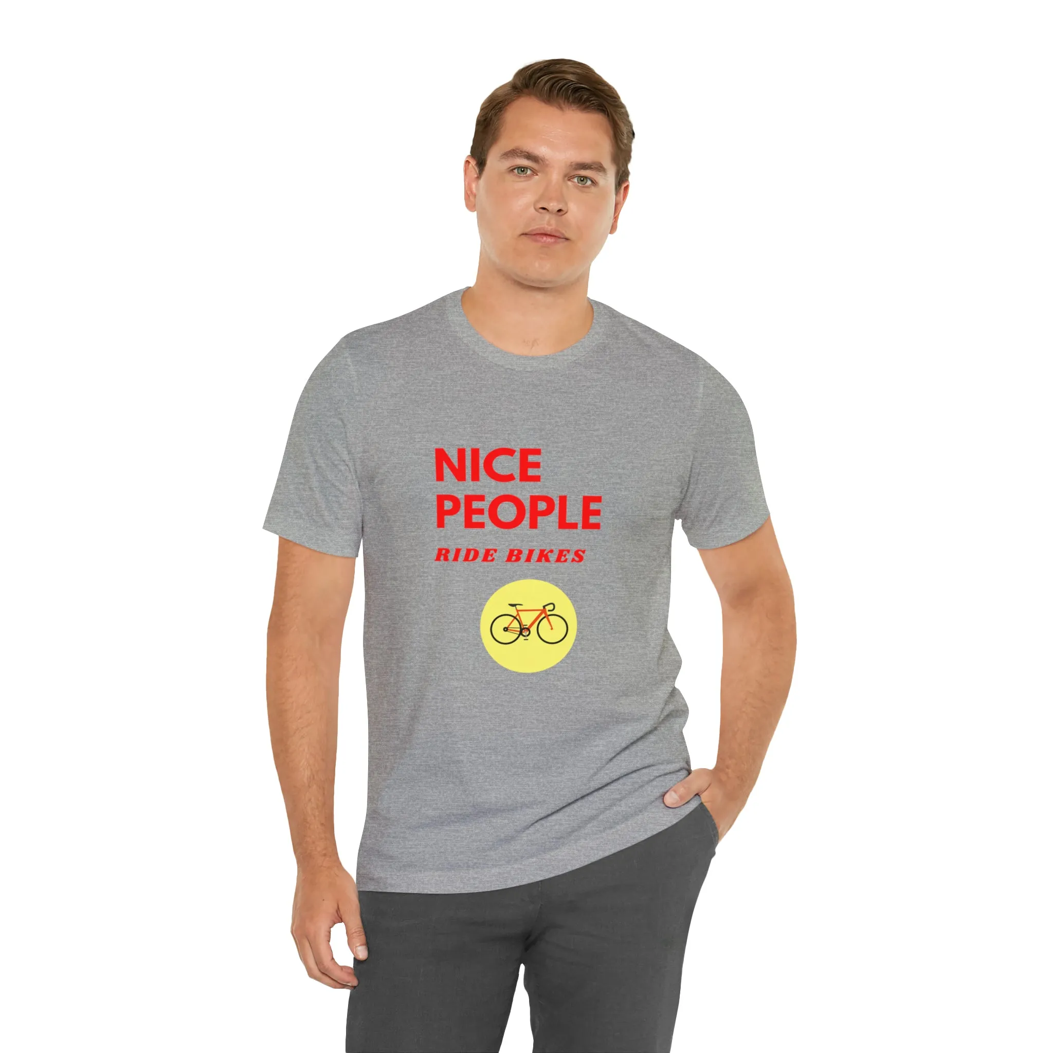 Nice People Ride Bikes [Light Colors]