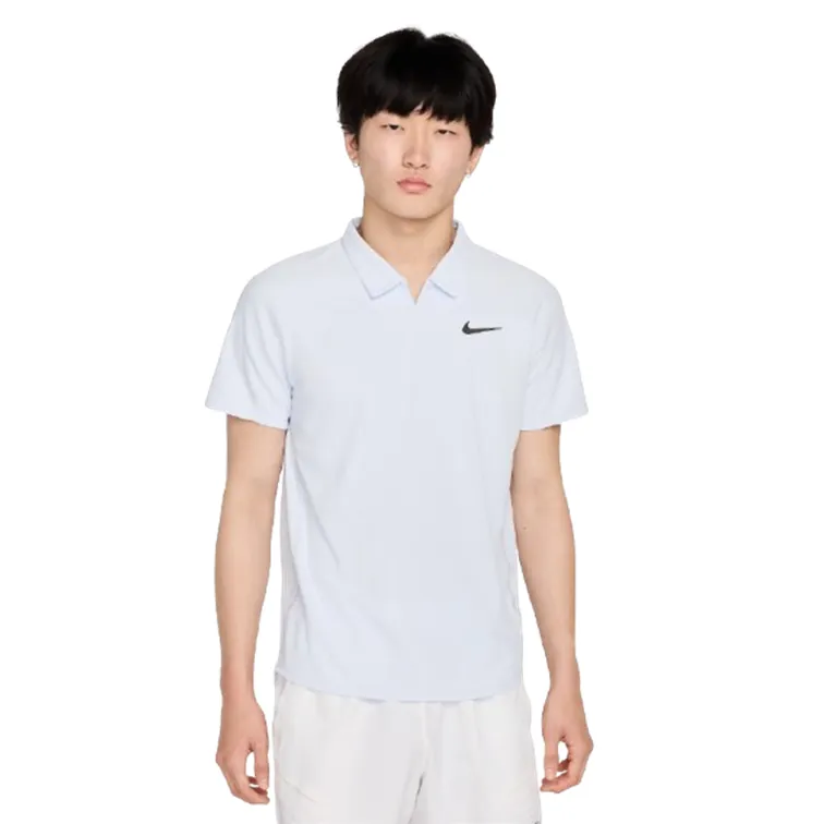 NikeCourt Dri-Fit Advantage Slam Grey & Medium Ash Men's Polo
