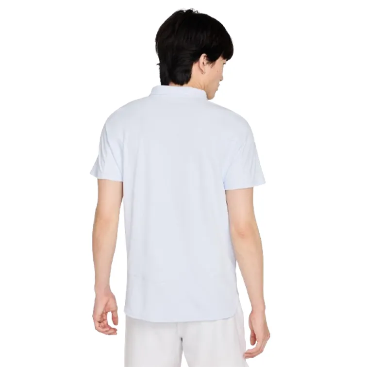NikeCourt Dri-Fit Advantage Slam Grey & Medium Ash Men's Polo