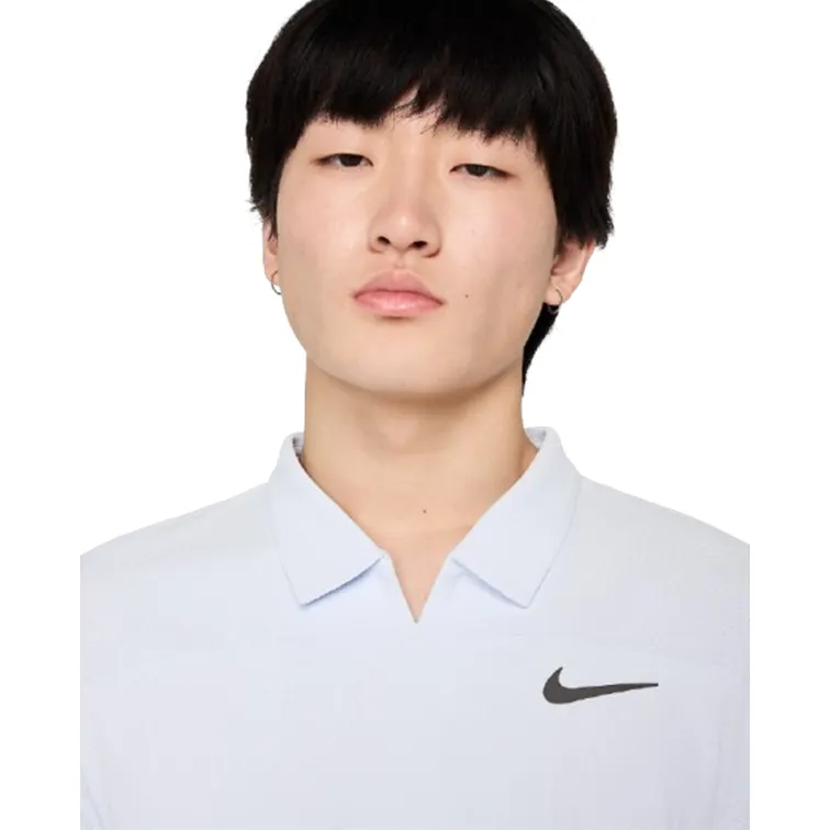 NikeCourt Dri-Fit Advantage Slam Grey & Medium Ash Men's Polo