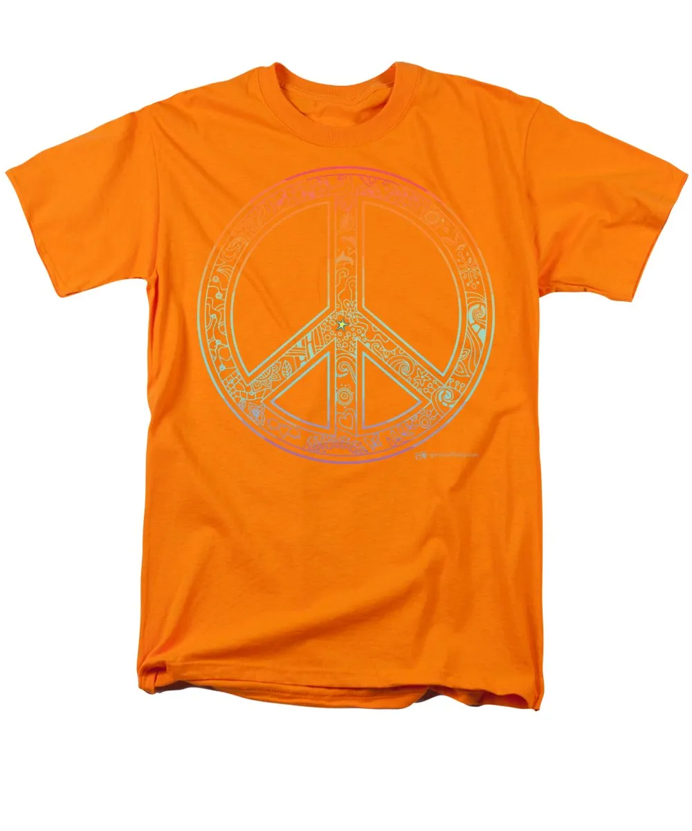 Peace Sign - Men's T-Shirt  (Regular Fit)