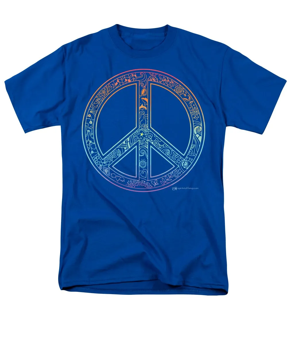 Peace Sign - Men's T-Shirt  (Regular Fit)