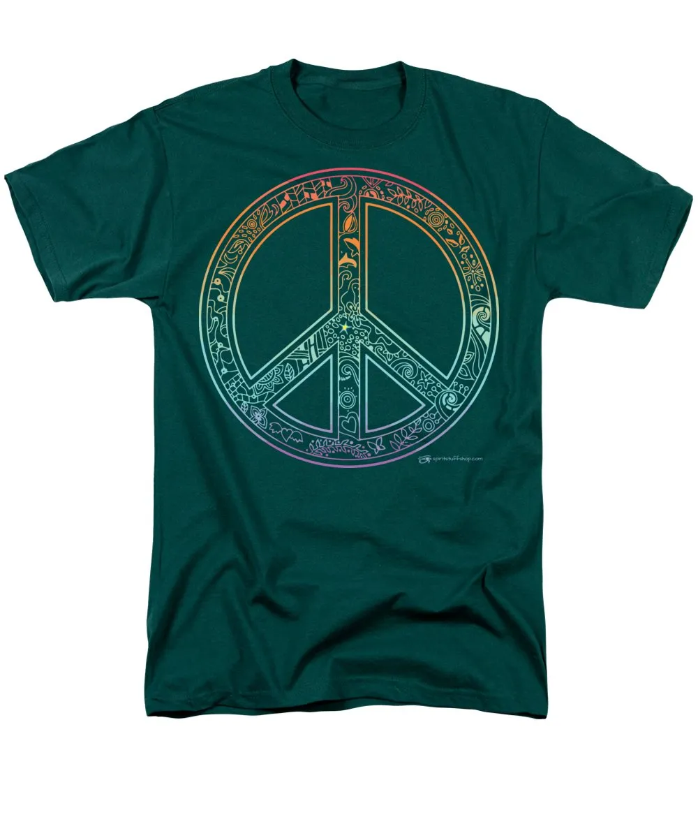 Peace Sign - Men's T-Shirt  (Regular Fit)