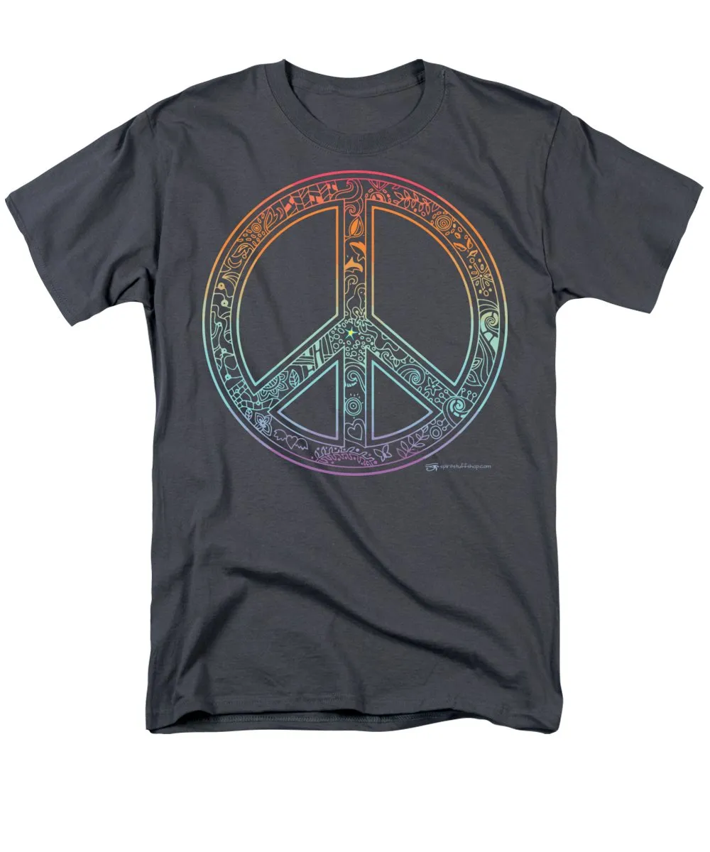 Peace Sign - Men's T-Shirt  (Regular Fit)