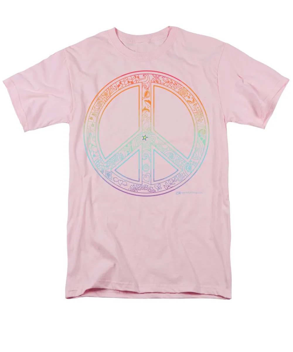 Peace Sign - Men's T-Shirt  (Regular Fit)