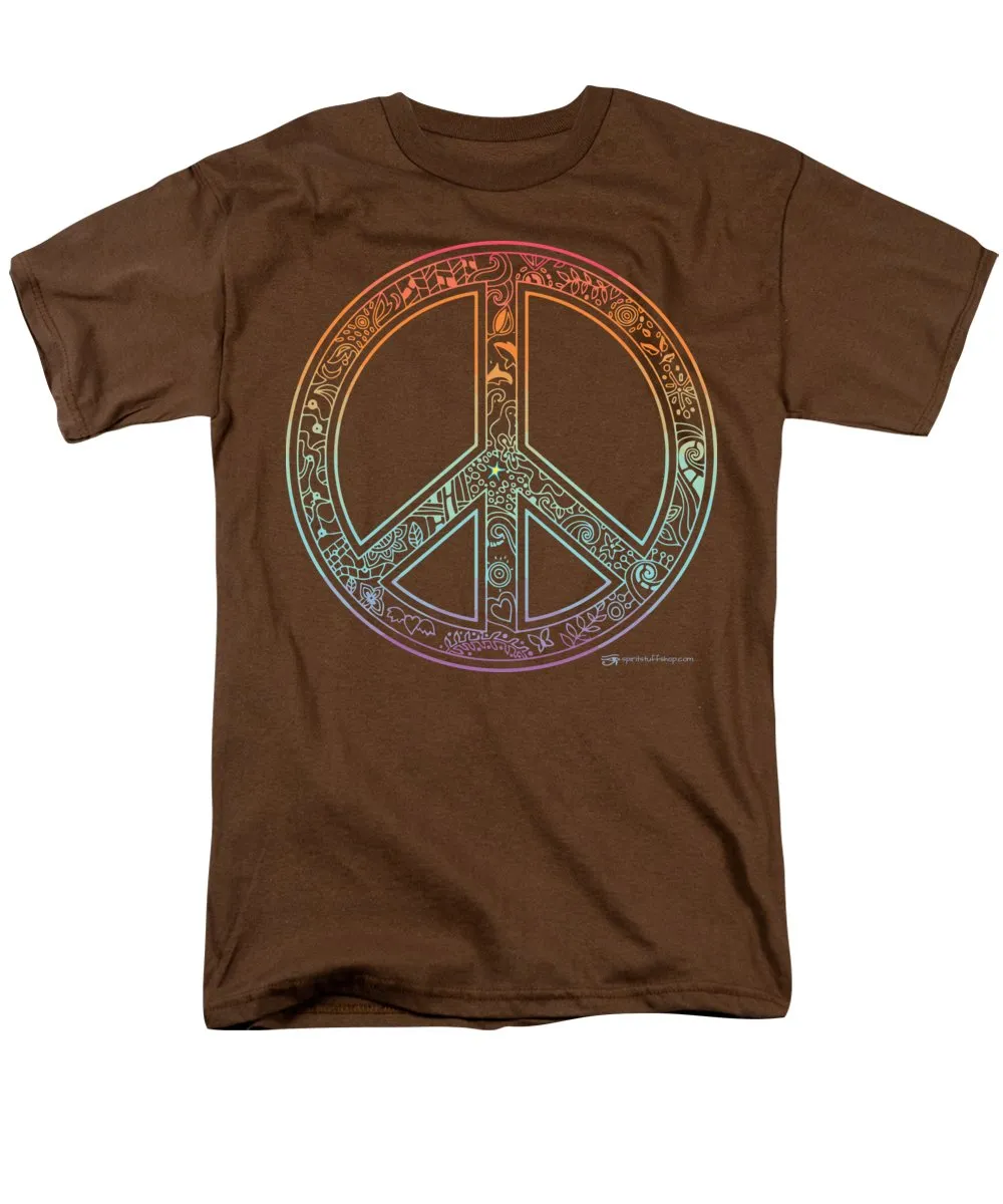 Peace Sign - Men's T-Shirt  (Regular Fit)