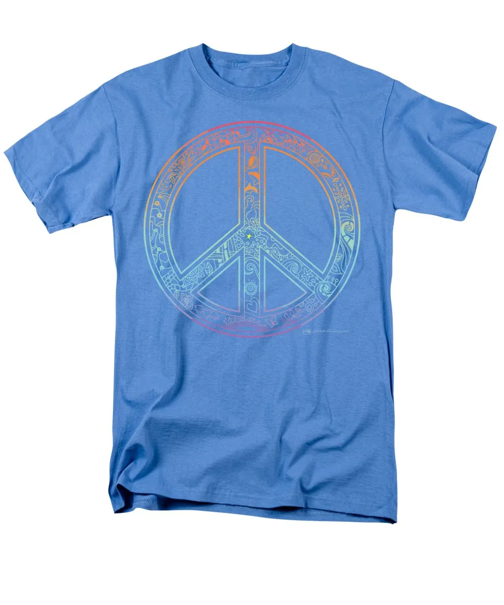 Peace Sign - Men's T-Shirt  (Regular Fit)