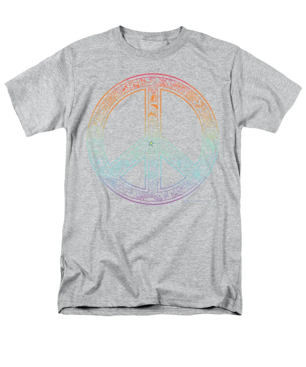 Peace Sign - Men's T-Shirt  (Regular Fit)