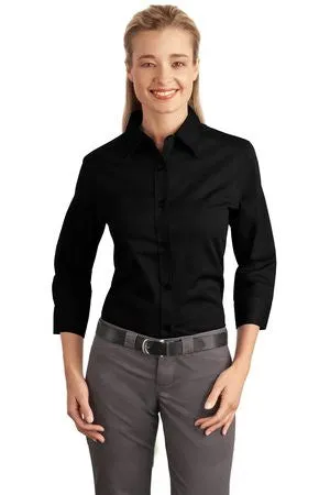 Port Authority Easy Care Ladies 3/4-Sleeve