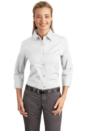 Port Authority Easy Care Ladies 3/4-Sleeve