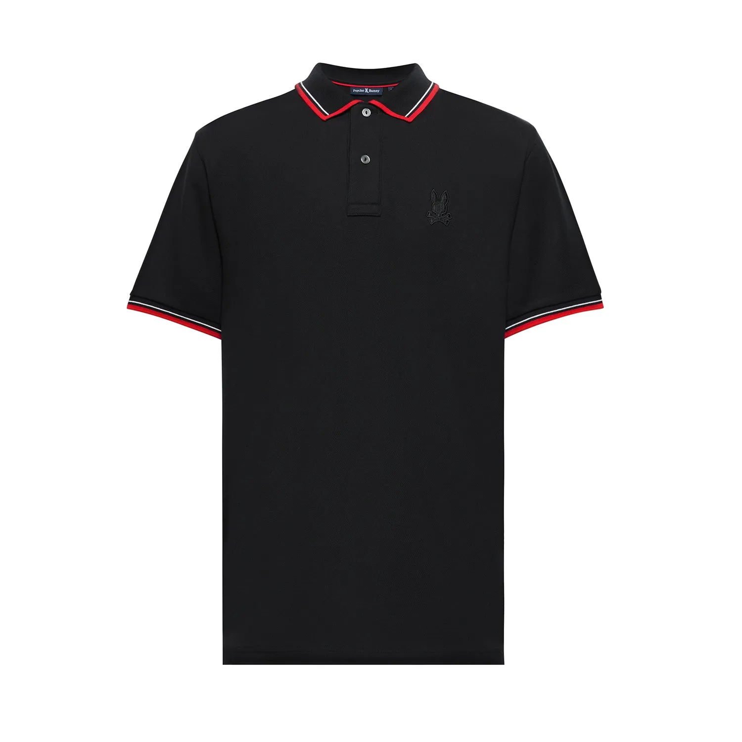 Psycho Bunny Men's Oak City Polo - Black