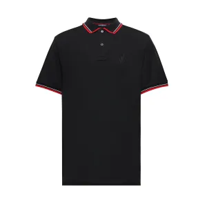 Psycho Bunny Men's Oak City Polo - Black