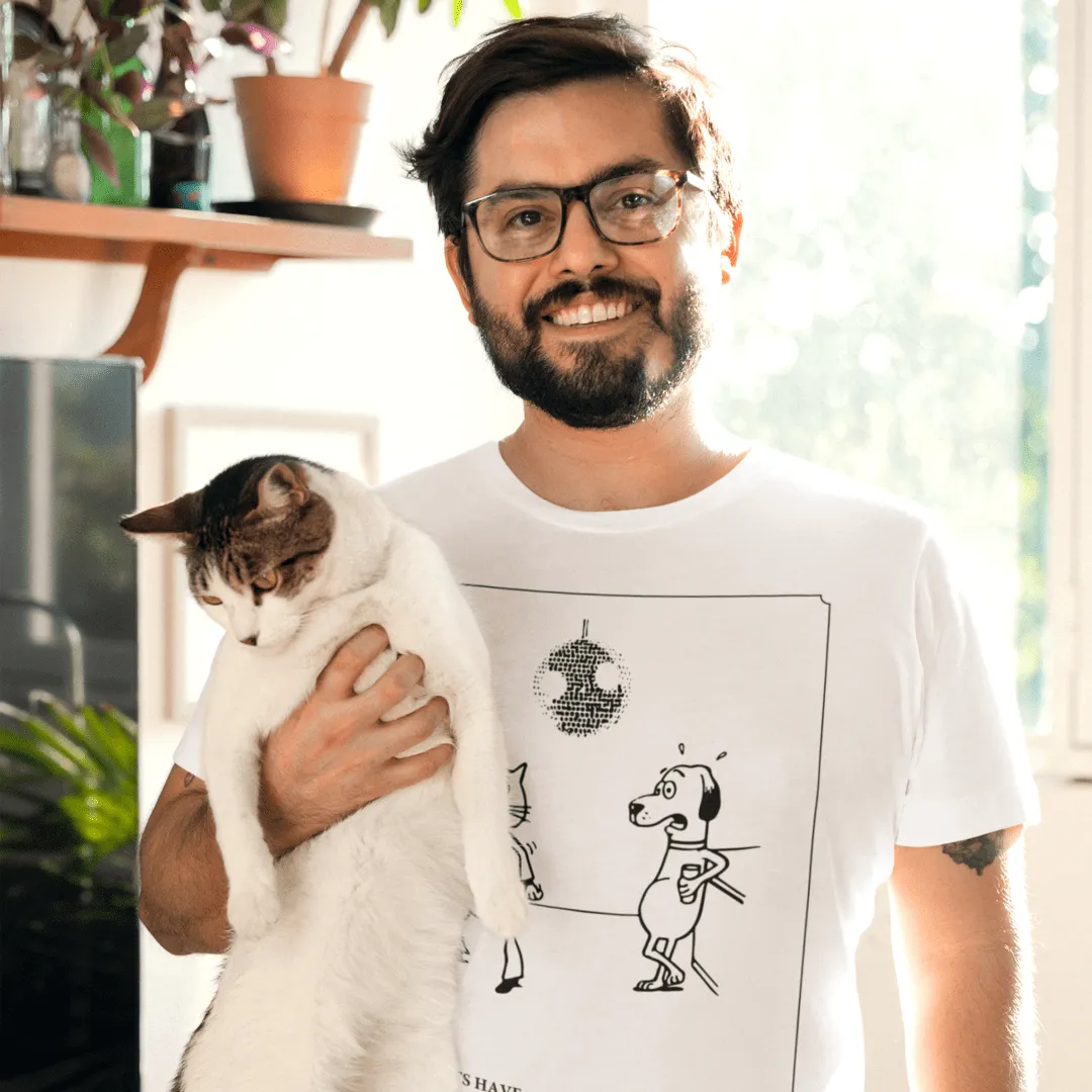 "Cats Have" | Hilarious Hebrew T-shirt
