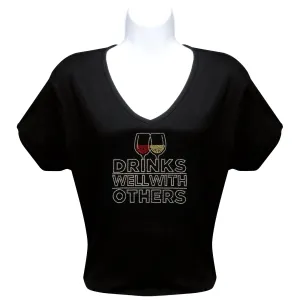 Rhinestone T-Shirt - Drinks Well