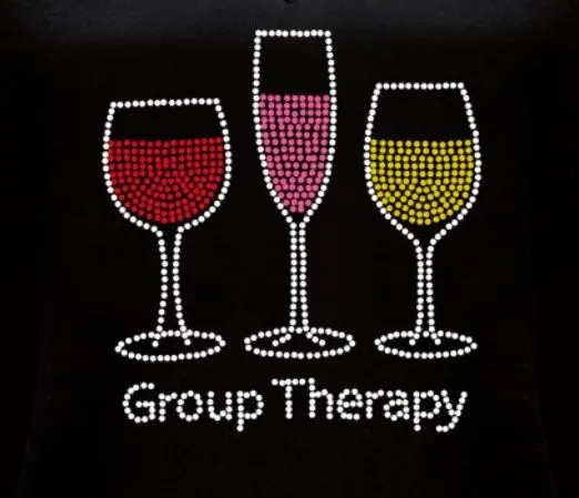 Rhinestone T-Shirt - Group Therapy
