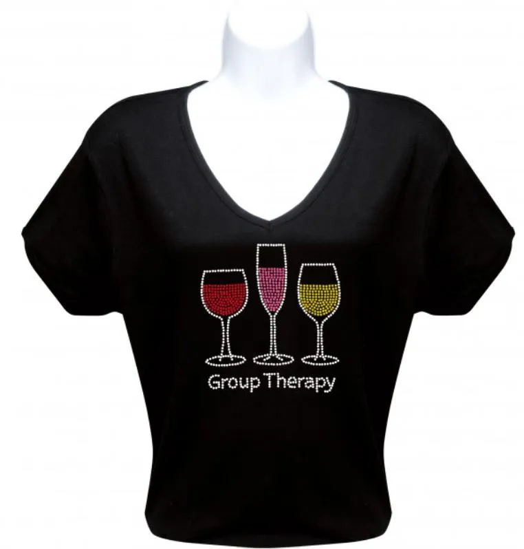 Rhinestone T-Shirt - Group Therapy