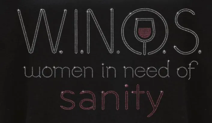 Rhinestone T-Shirt - WINOS