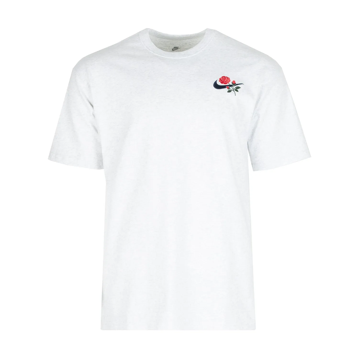 Rose Embroidered Heavyweight Tee - Mens