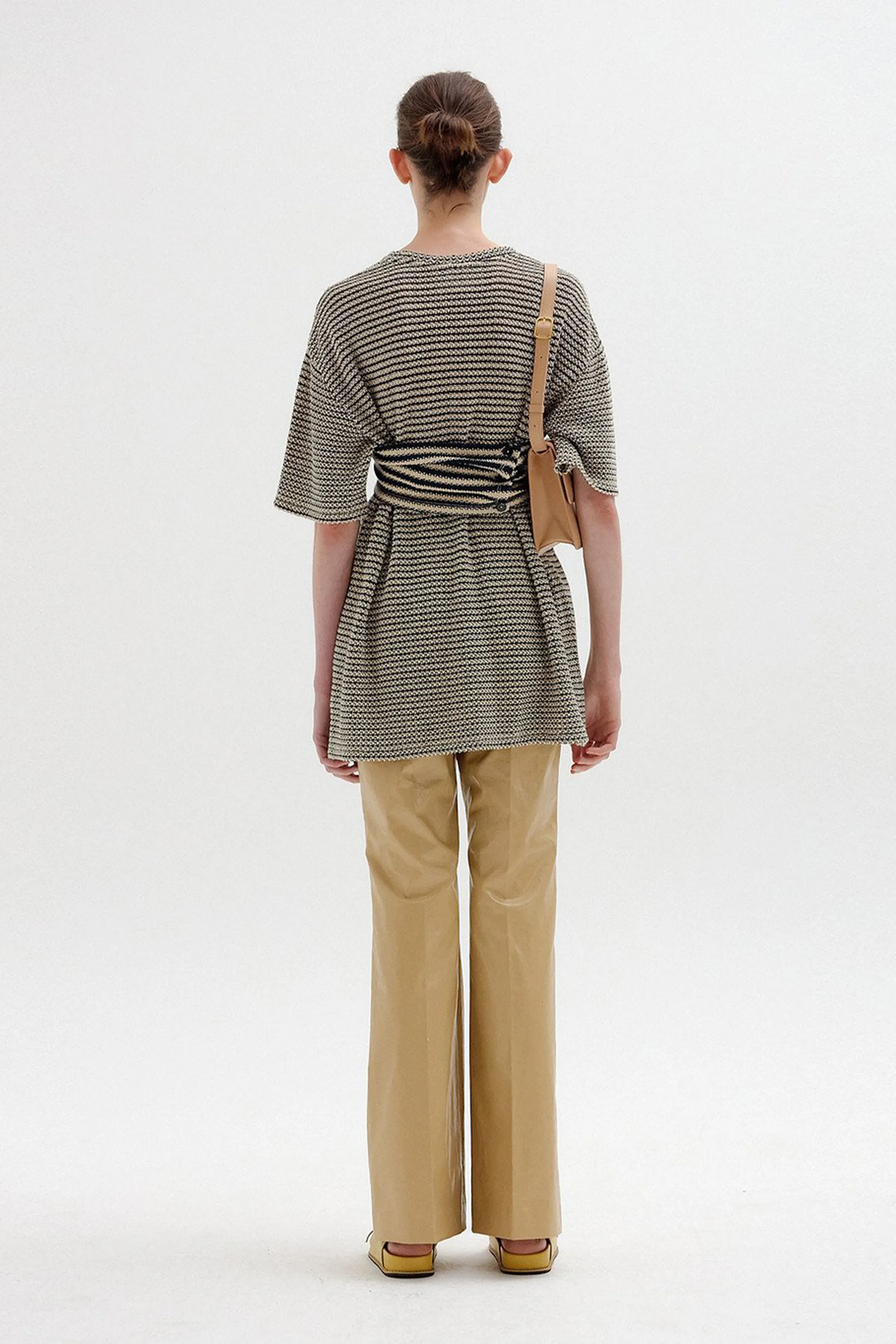 SIN KNOTTED BUSTIER T-SHIRT