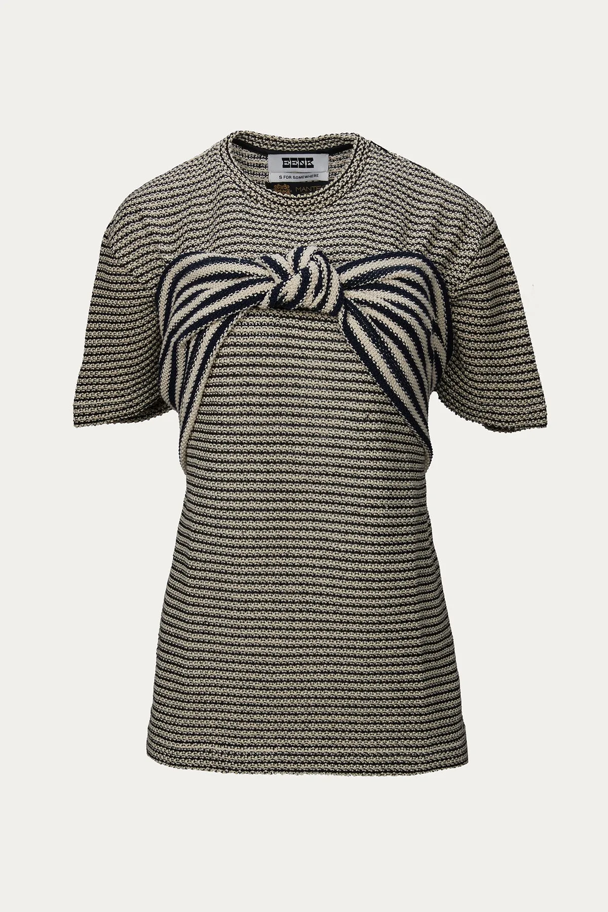 SIN KNOTTED BUSTIER T-SHIRT